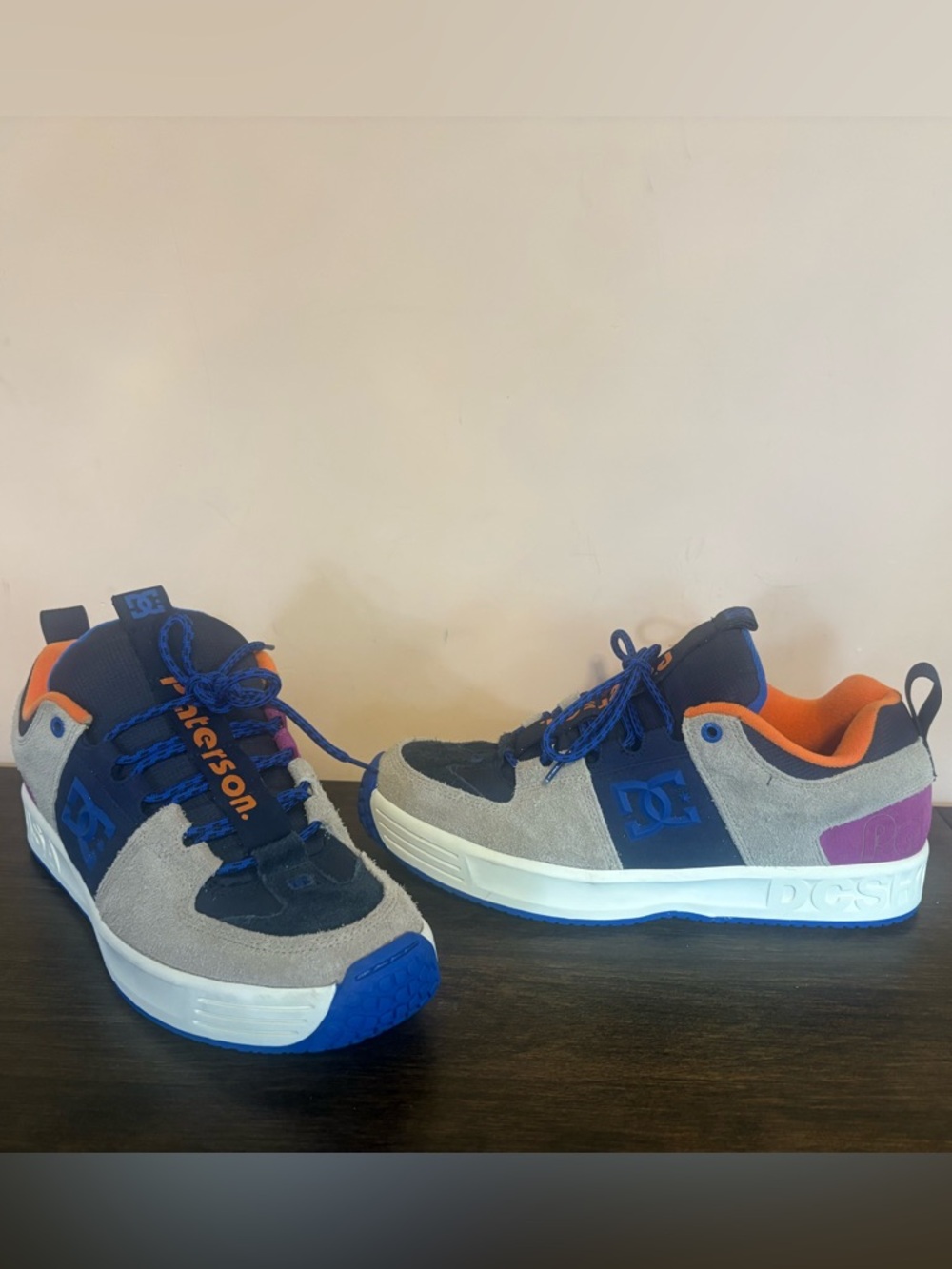 DC Lynx OG x Paterson Sneakers Size 13 Colorblock Skate Shoes